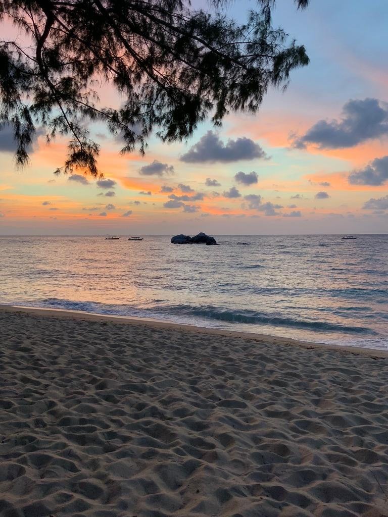a beach where you want to spend time after your early retirement