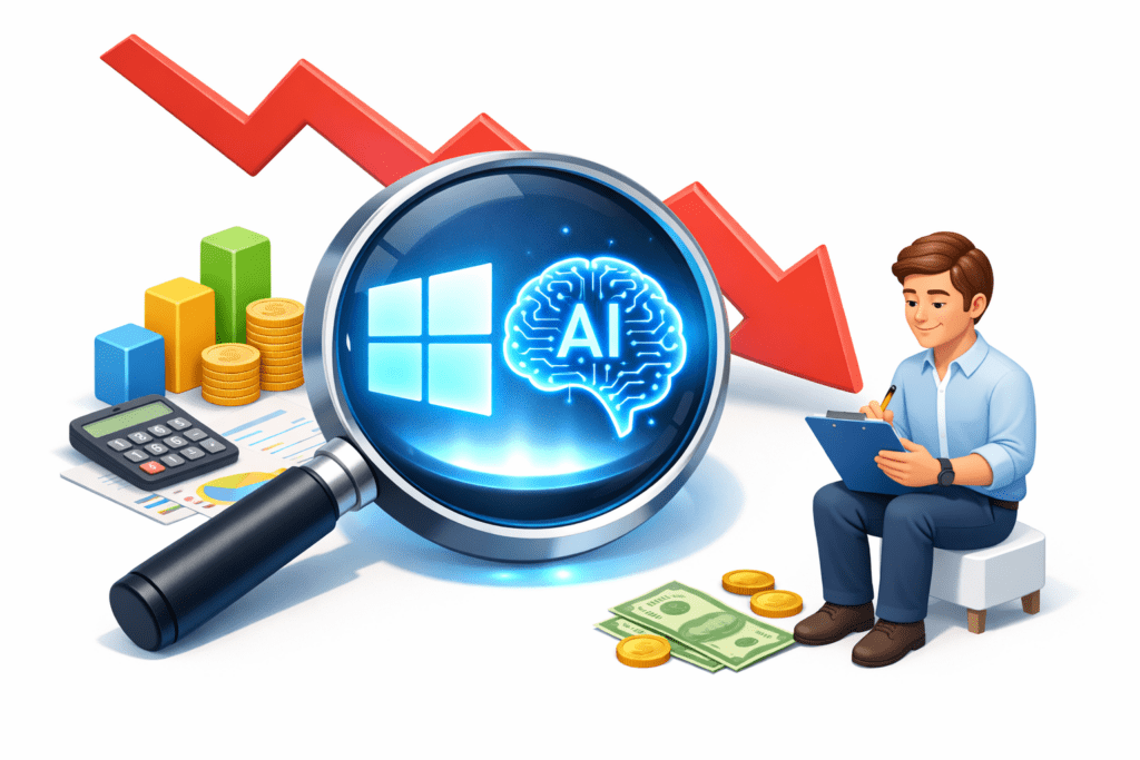 Analyzing why Microsoft stock is dropping and evaluating it for a long-term FIRE portfolio.